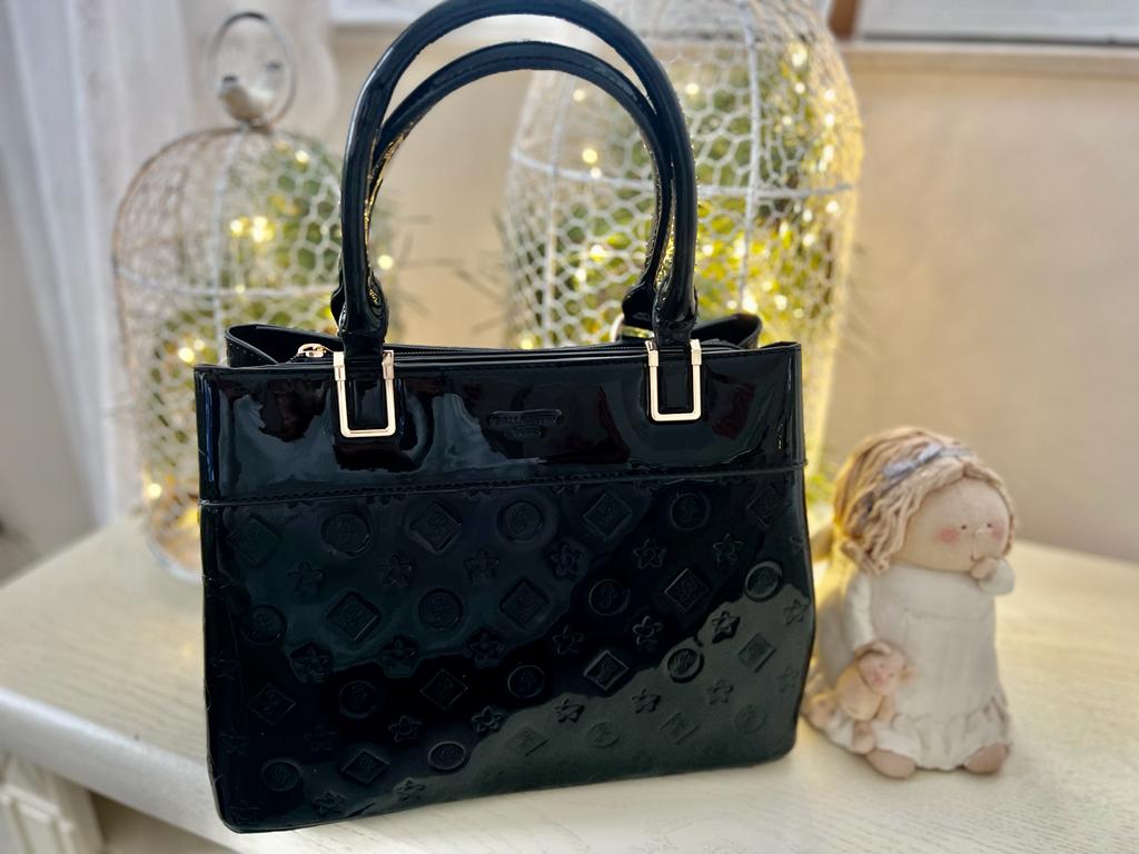 Elegancka lakierowana shopperka Gallantry